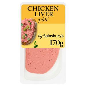 Sainsbury's Chicken Liver Pâté 170g