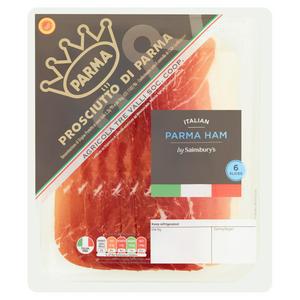 Sainsbury's Italian Parma Ham Slices x6 80g