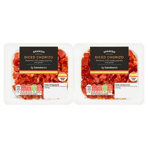 Sainsbury's Spanish Diced Chorizo 150g