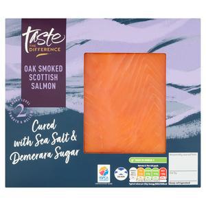 Sainsbury's Oak Smoked Scottish Salmon, Taste the Difference 100g