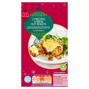 Sainsbury's Melting Cheese Nut Roasts x2 280g