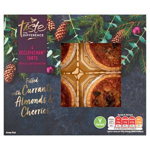 Sainsbury's Ecclefechan Tarts with All Butter Pastry, Taste the Difference x4