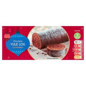 Sainsbury's Chocolate Yule Log 240g