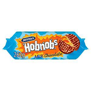 McVitie's HobNobs Milk Chocolate Biscuits 262g