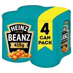 Heinz Baked Beans 4x415g