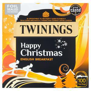 Twinings English Breakfast Tea, 100 Tea Bags