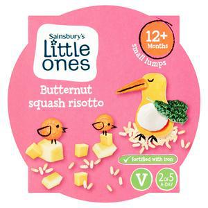 Sainsbury's Little Ones Butternut Squash Risotto 12+ Months 200g