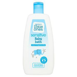 Sainsbury's Little Ones Sensitive Baby Bath 300ml