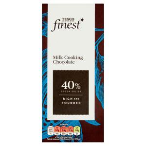 Tesco Finest Baking Chocolate Milk 100G