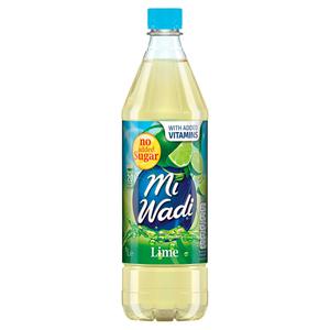 MiWadi Lime No Added Sugar - 1Ltr Single Concentrate