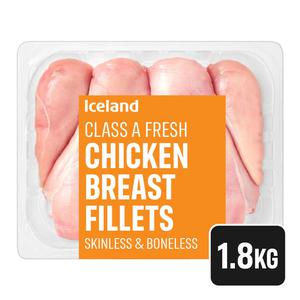 Iceland Chicken Breast Fillets 1.8kg