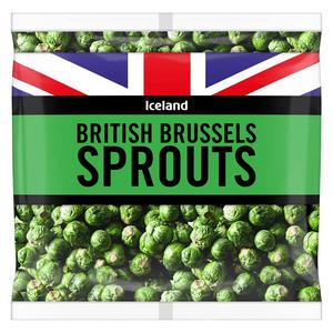 Iceland British Brussels Sprouts 500g