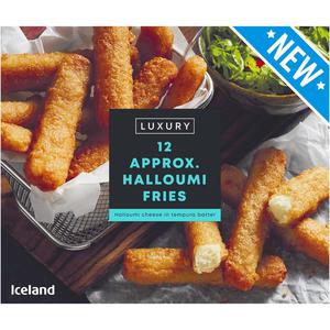 Iceland Luxury 12 (approx.) Halloumi Fries 250g