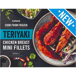 Iceland Teriyaki Chicken Breast Mini Fillets 340g