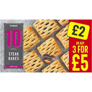 Iceland Mini Steak Bakes 300g