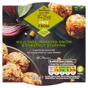 Morrisons The Best Free From Wild Sage, Onion & Chestnut Stuffing