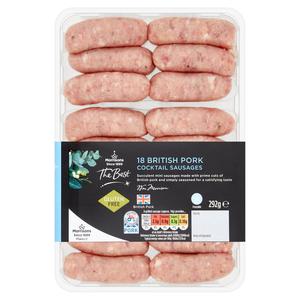 Morrisons The Best Pork Cocktail Sausages