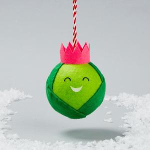 Morrisons Brussel Sprout Hanging Decoration