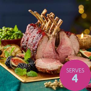 Morrisons The Best Lamb Guard Of Honour Cranberry & Gin Glaze