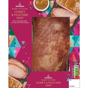 Morrisons Honey Mustard Bake & Glaze Ham