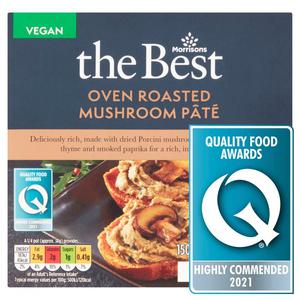 Morrisons The Best Roasted Mushroom Vegan Pate