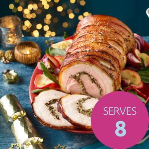 Morrisons The Best Pork Porchetta Sage & Onion Rub & Apple Sauce