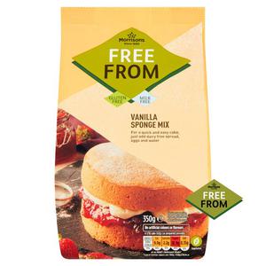 Morrisons Free From Vanilla Sponge Mix