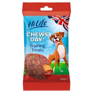 HiLife Chews Day Dog Training Treats with Sliced Sausage