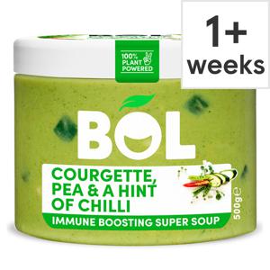 Bol Creamy Courgette Pea & Chilli Soup 500G