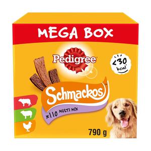 Pedigree Schmackos Adult Dog Treats Meaty Multi Mix 110 Sticks