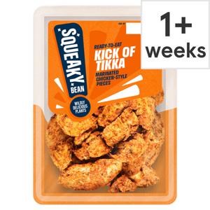 Squeaky Bean Ready To Eat Chicken Style Pieces Tikka 160G