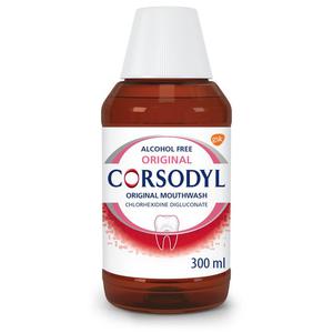 Corsodyl Medicated Antibacterial Mouthwash Original Alcohol Free