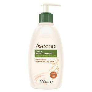 Aveeno Daily Moisturising Yogurt Body Cream Vanilla & Oat Scent