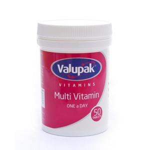 Valupak Multi Vitamin Tablets