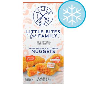 Little Roots Sweet Potato & Butternut Nuggets 200G