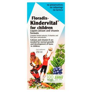 Floradix Kindervital Liquid Vitamin & Calcium for Children