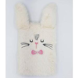 Morrisons Bunny Design Fluffy Notebook A5