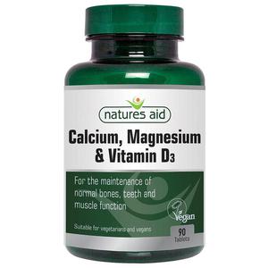 Natures Aid Calcium Magnesium & Vitamin D3 Tablets