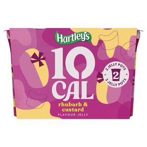 Hartley's 10 Cal Rhubarb & Custard Flavour Jelly