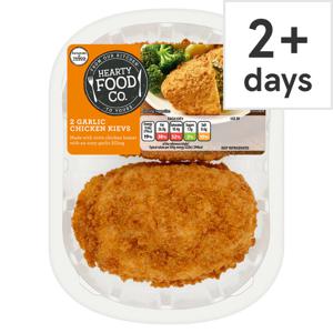 Hearty Food Co. 2 Garlic Chicken Kievs 260G