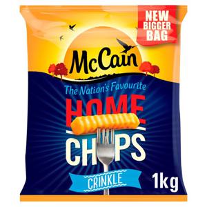 Mccain Crinkle Cut Home Chips 1Kg