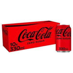 Coca Cola Coke Zero 10 X 330Ml