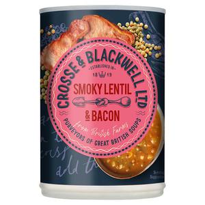 Crosse & Blackwell Crosse And Blackwell Lentil & Bacon Soup 400G