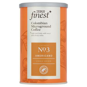 Tesco Finest Colombian Micoground Coffee Americano 100G