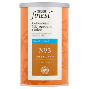 Tesco Finest Colombian Microground Coffee Decaff Americano 100G