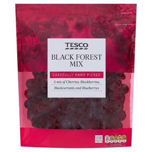 Tesco Black Forest Fruits Mix 500G