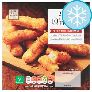 Tesco 10 Halloumi-Style Fries 170G