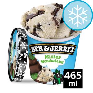 Ben & Jerry'S Ben & Jerry's Minter Wonderland Mint Ice Cream 465Ml