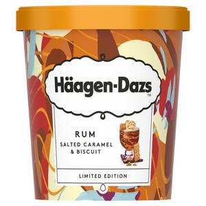 Haagen-Dazs Haagen Dazs Rum Salt Caramel & Biscuit Ice Cream 460Ml