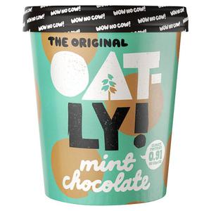 Oatly Plant-Based Mint Chocolate Ice Cream 500Ml